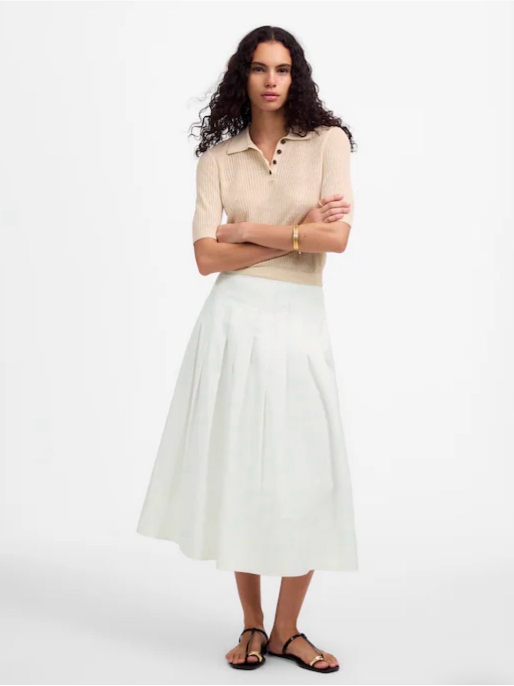 Madewell Pleated Skirt